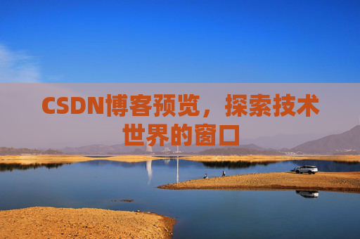 CSDN博客预览，探索技术世界的窗口